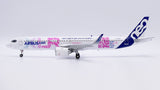 House Color Airbus A321neo XLR F-WWAB JC Wings LH2AIR438 LH2438 Scale 1:200