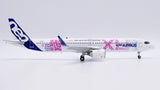 House Color Airbus A321neo XLR F-WWAB JC Wings LH2AIR438 LH2438 Scale 1:200