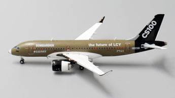 House Color Bombardier CS100 C-GWYD The Future Of LCY JC Wings LH4082 Scale 1:400
