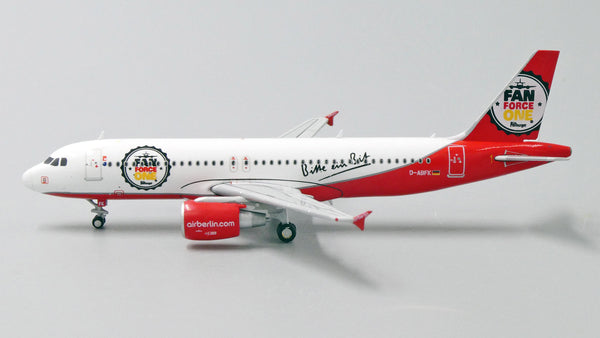 Air Berlin Airbus A320 D-ABNW D-ABFK Fan Force One JC Wings LH4096 Scale 1:400