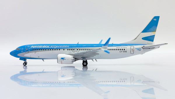 Aerolineas Argentinas Boeing 737 MAX 8 LV-GVD JC Wings LH4198 Scale 1:400