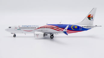 Malaysia Airlines Boeing 737 MAX 8 9M-MVD JC Wings LH4360 Scale 1:400