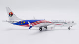 Malaysia Airlines Boeing 737 MAX 8 9M-MVD JC Wings LH4360 Scale 1:400