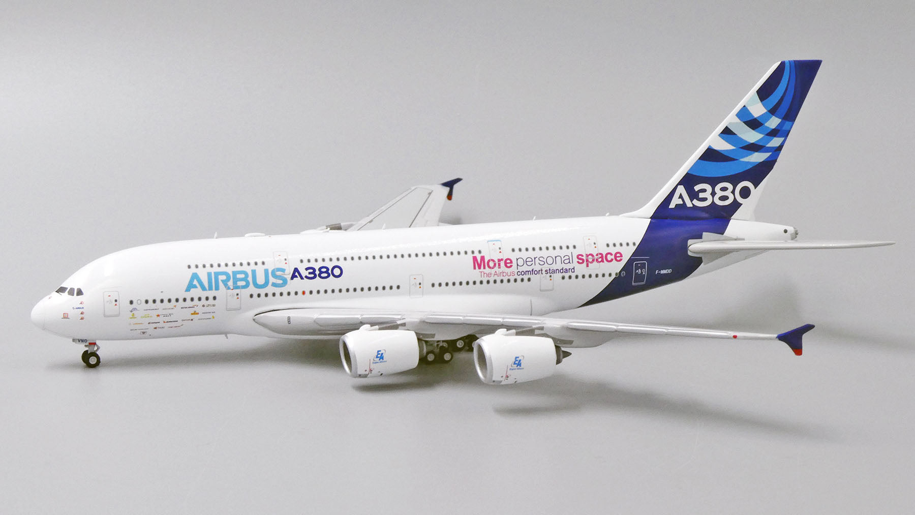 航空機・ヘリコプター AIRBUS A380 Love at first flight 1/400 for Aviation for Airbus A380 F-WWDD Love at first flight 1