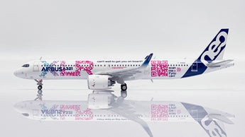 House Color Airbus A321neo XLR F-WWAB QR Code JC Wings LH4AIR338 LH4338 Scale 1:400
