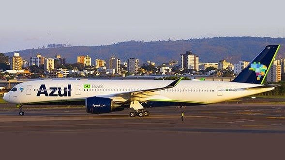 Azul Airbus A350-900 PR-AOY JC Wings LH4AZU324A LH4324A Scale 1