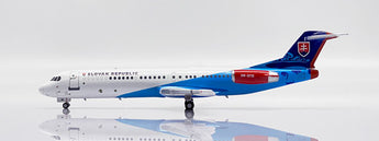 Slovakia Government Fokker 100 OM-BYB JC Wings LH4GOV235 LH4235 Scale 1:400