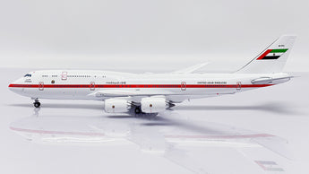 Abu Dhabi Amiri Flight Boeing 747-8 BBJ A6-PFA JC Wings LH4GOV354 LH4354 Scale 1:400