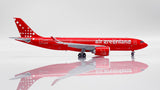 Air Greenland Airbus A330-800neo OY-GKN JC Wings LH4GRL332 LH4332 Scale 1:400