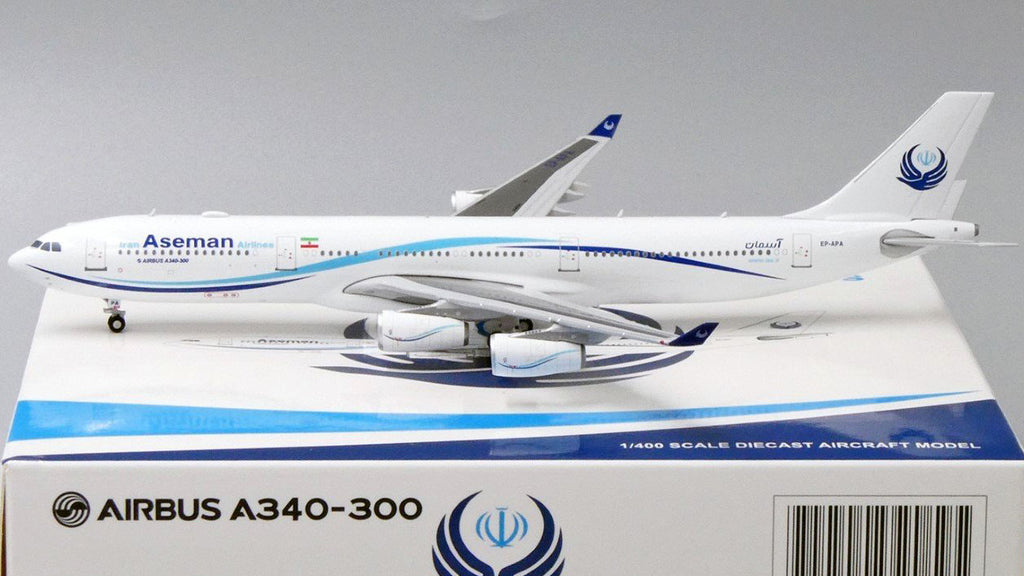 Iran Aseman Airlines Airbus A340-300 EP-APA JC Wings LH4IRC150 LH4150 Scale 1:400