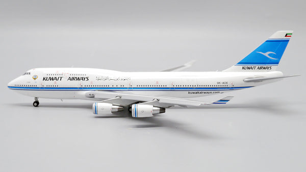 Kuwait Airways Boeing 747-400M Flaps Down 9K-ADE JC Wings
