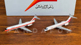 PSA DC-9-30 N707PS & N981PS Set GeminiJets Scale 1:400