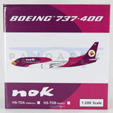 Nok Air Boeing 737-400 HS-TDA Phoenix PH2NOK064 20063 Scale 1:200