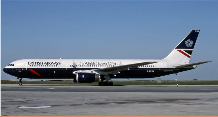 British Airways Boeing 767-300ER G-BNWE The World’s Biggest Offer Phoenix 04566 PH4BAW2470 Scale 1:400