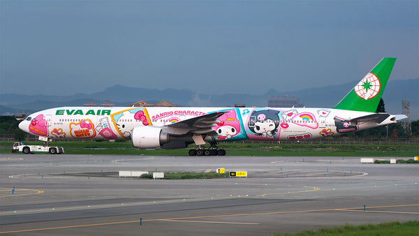 EVA Air Boeing 777-300ER Flaps Down B-16722 JC Wings SA2070A