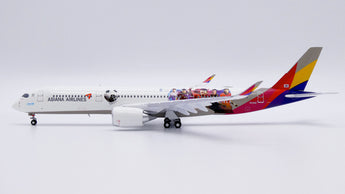 Asiana Airlines Airbus A350-900 Flaps Down HL8381 Fly Korea JC Wings SA4AAR016A SA4016A Scale 1:400