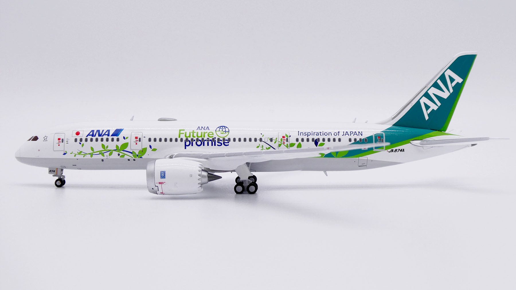 品揃え豊富で ANA SA4ANA018 Wings JC Promise Future JA874A 787-8 Boeing 航空機・ヘリコプター