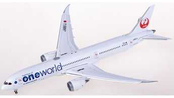 Japan Airlines Boeing 787-9 Flaps Down JA861J One World JC Wings SA4JAL006A SA4006A Scale 1:400