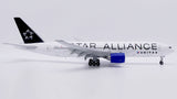 United Boeing 777-200ER Flaps Down N218UA Star Alliance JC Wings XX20285A Scale 1:200