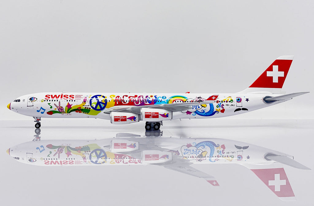Swiss Airbus A340-300 HB-JMJ San Francisco JC Wings XX20300 Scale 1:200