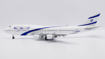 El Al Boeing 747-400 Flaps Down 4X-ELA With Aviationtag JC Wings XX20319A Scale 1:200