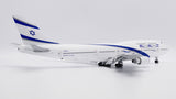 El Al Boeing 747-400 Flaps Down 4X-ELA With Aviationtag JC Wings XX20319A Scale 1:200