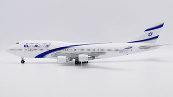 El Al Boeing 747-400 4X-ELA With Aviationtag JC Wings XX20319 Scale 1:200