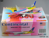 Continental Boeing 777-200ER N77014 Peter Max JC Wings XX2108 Scale 1:200