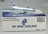 Air New Zealand Boeing 737-200 ZK-NAS JC Wings XX2894 Scale 1:200