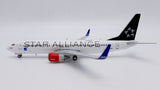 SAS Scandinavian Airlines Boeing 737-800 LN-RRE Star Alliance JC Wings XX40022 Scale 1:400