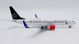 SAS Scandinavian Airlines Boeing 737-800 LN-RRE Star Alliance JC Wings XX40022 Scale 1:400