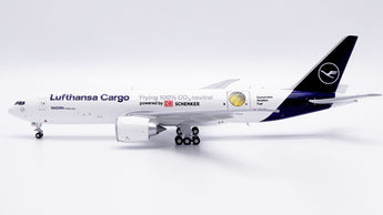 Lufthansa Cargo Boeing 777F Interactive D-ALFG Flying 100% CO2 Neutral JC Wings XX40226C Scale 1:400