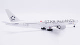 Singapore Airlines Boeing 777-300ER Flaps Down 9V-SWM Star Alliance JC Wings XX40802A Scale 1:400