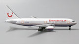 Thomson Holidays (Britannia Airways) Boeing 767-200ER G-BRIG JC Wings XX4276 Scale 1:400