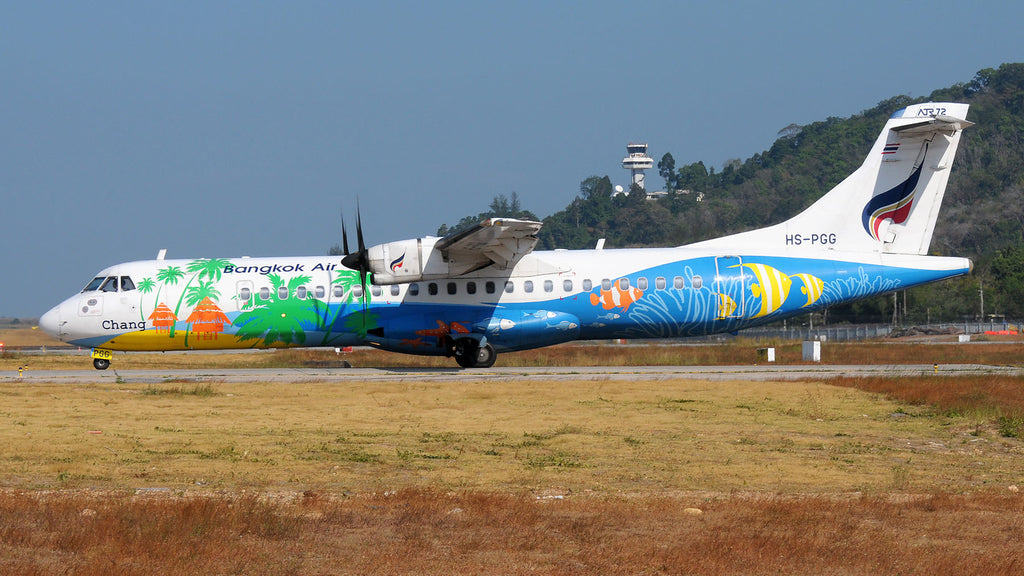 Bangkok Airways ATR 72-500 HS-PGG JC Wings XX4880 Scale 1:400