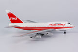 TWA Boeing 747SP N57203 Boston Express Stickers NG Model 07020 Scale 1:400