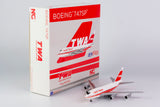 TWA Boeing 747SP N57203 Boston Express Stickers NG Model 07020 Scale 1:400