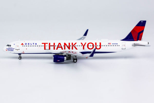 Delta Airbus A321 N391DN Thank You NG Model 13018 Scale 1:400
