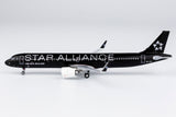Air New Zealand Airbus A321neo ZK-OYB Star Alliance NG Model 13056 Scale 1:400