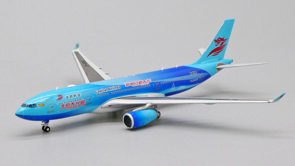 Capital Airlines Airbus A330-200 B-8981 Beijing Daxing JC Wings JC4CBJ235 XX4235 Scale 1:400