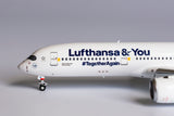 Lufthansa Airbus A350-900 D-AIXP Lufthansa & You #TogetherAgain NG Model 39019 Scale 1:400