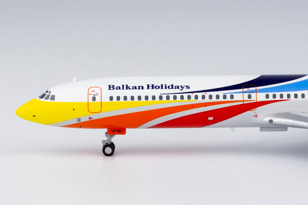 54002 LZ-HMI PandaFox – Holidays Scale Tu-154M Model Balkan Air 1:400 Toys Tupolev NG