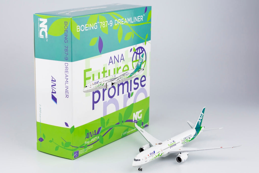 ANA Boeing 787-9 JA871A Future Promise NG Model 55100 Scale 1:400 