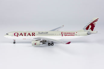 Qatar Airways Airbus A330-200 A7-ACS FIFA World Cup Qatar 2022 NG Model 61058 Scale 1:400