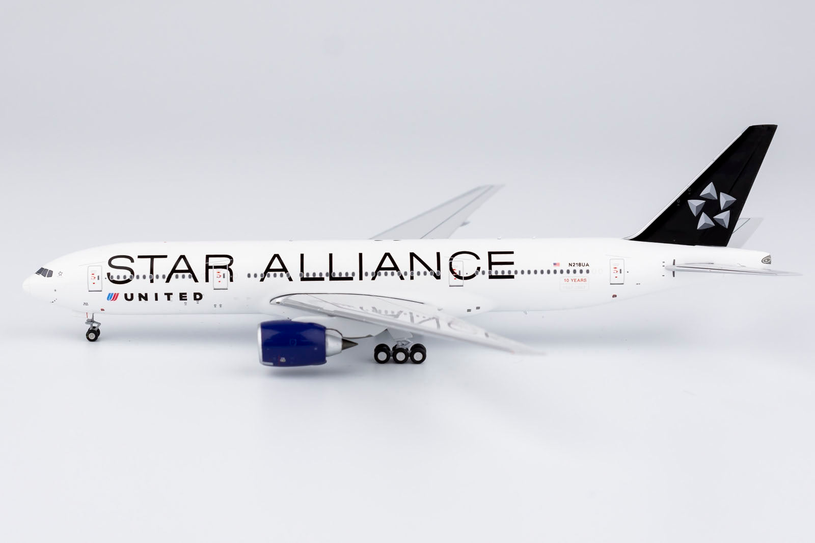 航空機・ヘリコプター ANA 777 star alliance livery(1/200) All Nippon Airways B777-200 JA711A / JA712A [Star Alliance