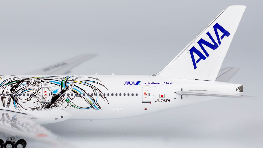 ANA Boeing 777-200ER JA745A Demon Slayer Kimetsu No Yaiba NG Model 