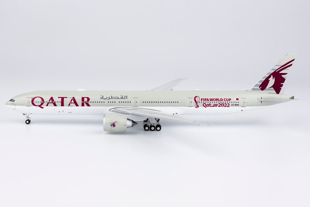 Qatar Airways Boeing 777-300ER A7-BAN FIFA World Cup Qatar 2022 NG Model 73026 Scale 1:400