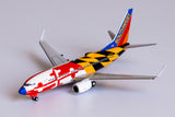 Southwest Boeing 737-700 N214WN Maryland One Canyon Blue With Blue Nose NG Model 77008 Scale 1:400