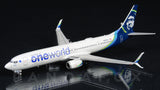 Alaska Airlines Boeing 737-900ER N487AS One World NG Model 79001 Scale 1:400