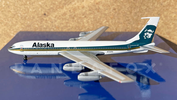Alaska Airlines Boeing 707-321 N724PA Aeroclassics AC18025 Scale 1